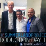 (L to R) Ed Begley, Jr. with Director Adam Orton and Producer Enrico Natale